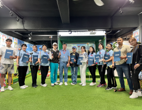 몽골 파크골프협회 회원 본사 방문교육